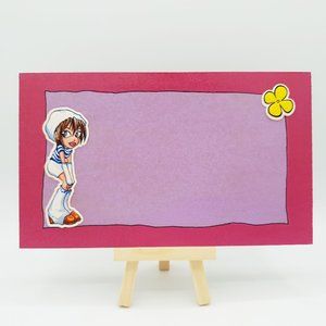 Handmade Blank Wooden Door Sign Girls Teen DIY